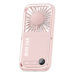 F30Ultra Portable Desktop Folding Stand Fan Small Handheld Outdoor Household Electric Plastic Product Ice Cooling Foldable Fan