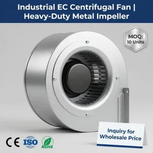 F3P280 EC137 001 OEM 380V 50 60HZ Industrial High Airflow Exhaust EC Centrifugal Fan