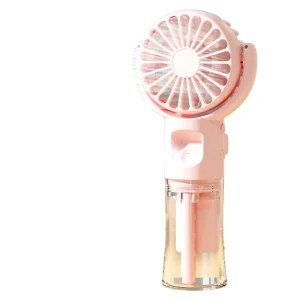 F4 Fast Charging USB Lightweight Premium Quality Long Lasting Humidify New Model Handheld Portable Rechargeable Mini Fan