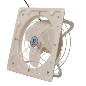 FA10 Series Propeller Exhaust Fan with Shutter (8″ 10″ 12″ 14″ 16″ 18″) in Yellow