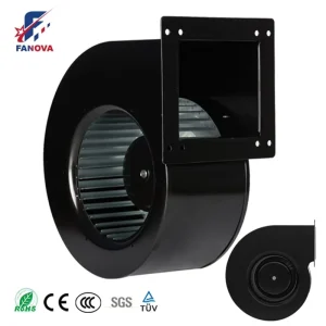 FANOVA High Pressure DC Blower Fan Single Inlet Centrifugal Exhaust Motor for Cooling and Ventilation