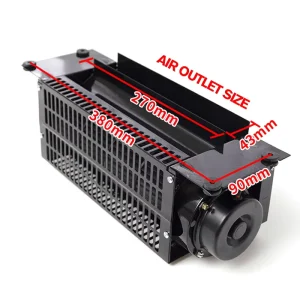 FB-9B 220V Low Noise Customized Elevator Accessories Small Exhaust Fan Ventilation Cross Flow Fan Car Roof Fan