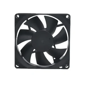 FD08025 80x80x25mm 12V PWM Axial Fan with Ball Bearing 2500 RPM 29.06 CFM High Airflow for Computer Case Cooling
