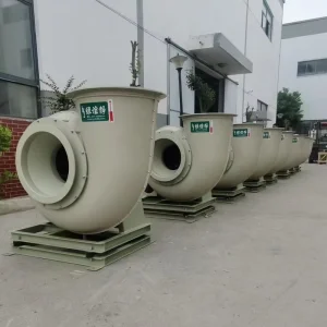 FRP Anticorrosion Industrial Centrifugal Fan Radial Fan Blower