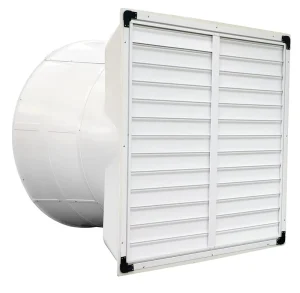 FRP Axial Flow Exhaust Ventilation Fan for Poultry Farm Plan Greenhouse Durable and Widely Used
