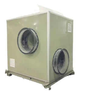 FRP Centrifugal Exhaust Fan Blower with FRP Noise Reduction Box(Low Noise)