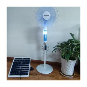 FS188 Portable 16inch Solar Fan for Home Lighting Systems AC Solar Compatible Zero Electricity Charge Throughout the Year