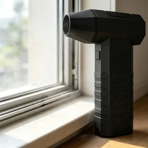 Factory 110 000 RPM Turbo Violent Fan Rechargeable Mini air duster with Multiple Nozzles for Home and Office Cleaning