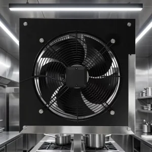 Factory 450FZL Metal AC Axial Cooling Fan 18″ 450mm Industrial Ventilation Exhaust AC Box Fan YWF 4E450 220V External Rotor Fan