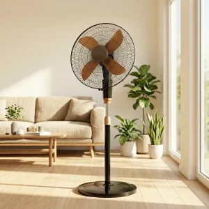 Factory Air Circulation Fan 18-inch Floor Fan Strong Wind Air Cooling Fan with 4 Blade Cutter Design