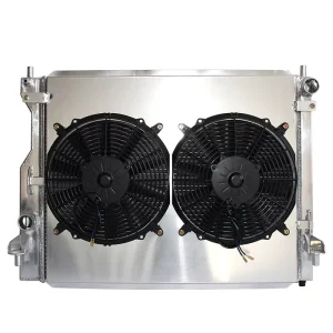 Factory Aluminum Water Tank Radiator with Fan Shroud for Ford Mustang 3.7L 4.0L 4.6L 5.0L V6 V8 4R338005CE