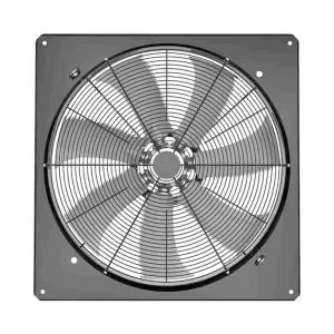 Factory Custom Ventilation Low Noise Exhaust Electric 700 RPM Rotor Industrial Three Phase Axial Fan