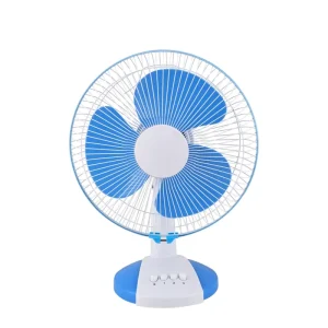 Factory Direct 12-Inch AC Electric Table Fan, 3 Speeds, Outdoor Use and Swing Function