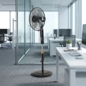 Factory Direct 18 Inch Standing Fan Pure Copper Motor Oscillating Fan for Home Commercial