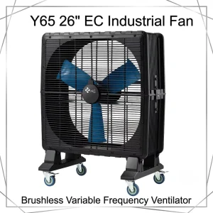 Factory Direct 26 Inch 3 Blade Industrial Exhaust Fan 10000m3 h High Velocity 20m Wind Distance Warehouse Ventilation Fan