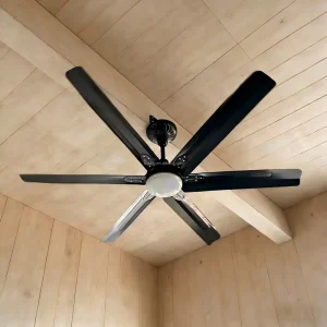 Factory Direct Electric AC Motor Ceiling Fan Light Remote Control US Plug Outdoor Hotels Households Metal Material Energy