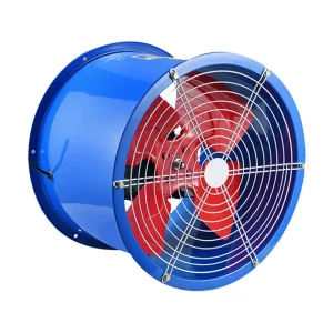 Factory Direct Electric Low Noise High Airflow Stainless Steel Ball Bearing Industrial Axial Flow Fan for Commercial HVAC System