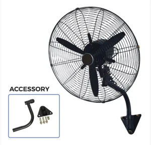 Factory Direct Electric Metal Shaking Head Industrial Air Cooling Ventilation Wall Fan for Workshops Hotels Household Use