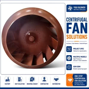 Factory Direct Heavy Duty Centrifugal Fan Impeller Large Diameter 4 73 Custom Impeller for Industrial Ventilation