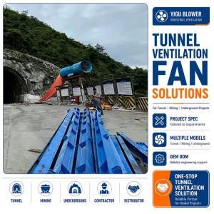 Factory Direct High-Velocity Tunnel Jet Fan