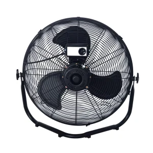 Factory Direct Industrial Floor Fan Portable Exhaust Fan with Aluminum Blade Three Speed Control for Home Office Workshop
