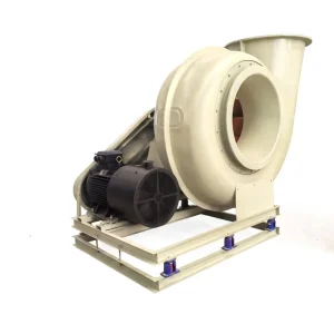 Factory Direct OEM High Pressure Corrosion Resistant FRP Centrifugal Fan Low Noise Power Saving Exhaust Blower Chemical Fume
