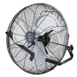 Factory Direct Sale 20 Inch 3 Speed Tilt Adjustable Waterproof Industrial Metal Wall Mounted Fan for Patio Warehouse & Workshop