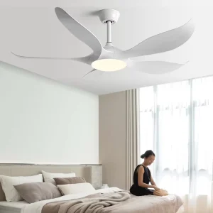 Factory Direct Sale Popular Low Noise Frequency Conversion Remote Control Household Ceiling Fan Lamp