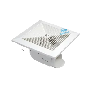 Factory Direct Sales Plastic Silent Exhaust Fan with OEM ODM