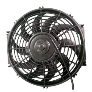Factory Direct Sell 12″ Curved 80W 12/24V Auto Universal Radiator Cooling Fan