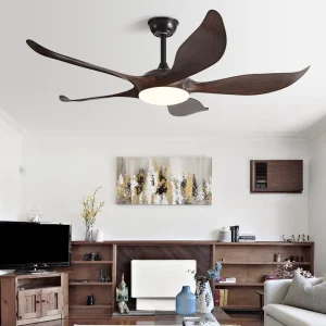 Factory Direct Selling Popular Low Noise Ceiling Fan Lamp 110 220V Customizable Indoor Household Intelligent Ceiling Fan