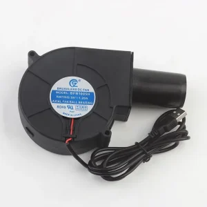 Factory Direct Supply DC5V 1.20A 9733 Axial Flow Camping Barbecue Industrial Oven Mini Portable USB Blower BFB1005H Cooling Fan