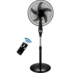 Factory Directly Selling OEM 18″ Stand Fan Ac110 220v Pedestal Fan Air Cooling Electric Fan for Home Fan Solar
