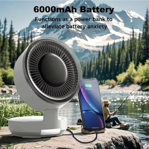 Factory Electric Desktop Fan USB Rechargeable Quiet Small Air Cooling Fan for Bedroom Home