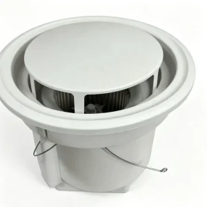 Factory Heavy Duty 12 inch 110V 220V Low Noise Axial Flow Exhaust Fan Anti backflow Valve Household LED 45W 2 Year
