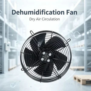 Factory Heavy Duty Industrial Exhaust Fan Black Steel Housing Energy Saving Ventilation Fan for Workshop