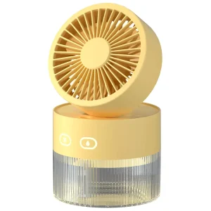 Factory Hot Sales Customizable Rechargeable Mini Table Fans High Quality Portable Mist Fan