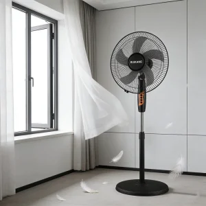 Factory Hot selling 16 Inch 45w 220V Portable Home Stand Fan Floor Electric Floor Fan