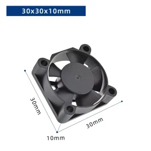 Factory Hydraumatic Bearing Small PC Case Fan 30x30x10mm DC Brushless Computer Cooling Fan CPU Air Cooler Fan