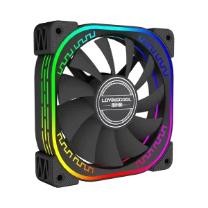 Factory New Design on Stock 12v Cooling Fan PC Cooler Fan PC Case Led Molex Computer 120mm Rgb Fan