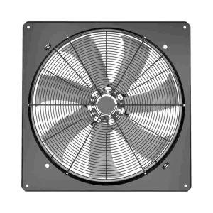 Factory Nylon-Composite Three-Phase Low-Noise Exhaust Electric-Rotor Industrial Axial Blower Fan