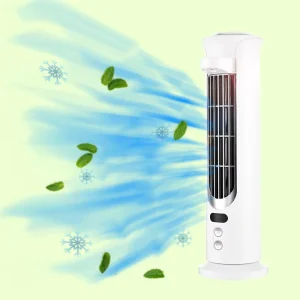 Factory OEM Fold Quiet White Fans Cold Mist Air Cooler Water Air Cooling Machines Standing AC Portable Indoor Air Conditioner