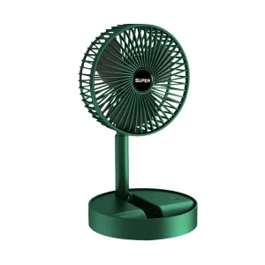 Factory Oem Odm Rechargeable Adjustable USB Battery Powered Foldable Desk Fan for Household RV Use