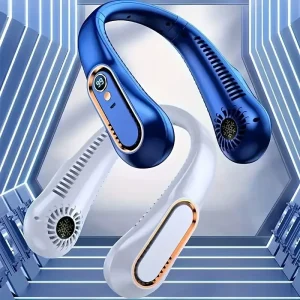 Factory Outdoor Wearable Neck Fan New Design Portable Rechargeable Usb Cooling Neck Fan