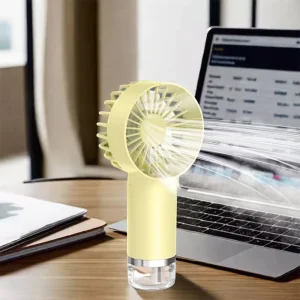 Factory Portable Mini Mist Spray Fan Rechargeable Type C Electric Handheld for Car Use Custom Logo