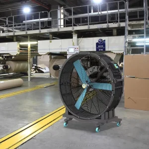 Factory Price 1.25m 1.5m 2m Metal Portable Air Cooling Standing Fan Industrial Floor Fan for Factory Warehouse Gym