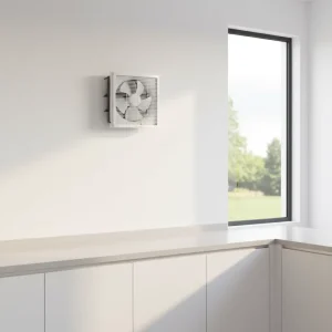 Factory Price 6 Inch Full Plastic Electric Exhaust Fan Wall Mount Ventilation OEM Customization Support Quiet 41dB 20 25m2