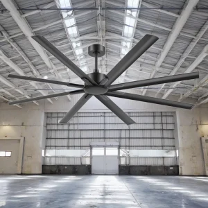 Factory Price 96 Inch Industrial Ceiling Fan with DC Motor and Remote Control 8 Aluminum Blades for Living Room