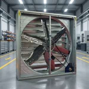 Factory Price Electric Stainless Steel Low Noise Industrial Axial Flow Cooling Exhaust Fan for Greenhouse Livestock Farm Pig