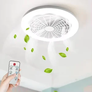 Factory Price LED Ceiling Fan Room or Hotel Decorate Lamp Remote Control LED Ceiling Fan Light